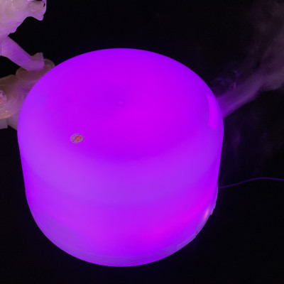 Máy Phun Sương, Tạo Độ Ẩm 500ML Có Đèn Led 7 Chế Độ Màu