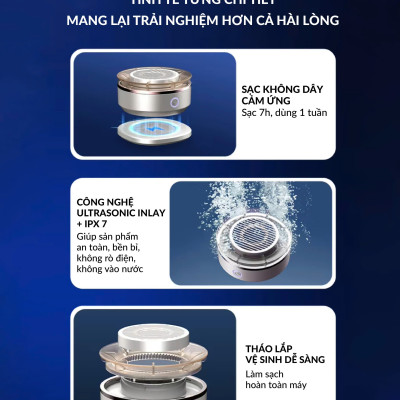 Máy rửa thực phẩm cầm tay U ULTTY WFX - Hàng chính hãng