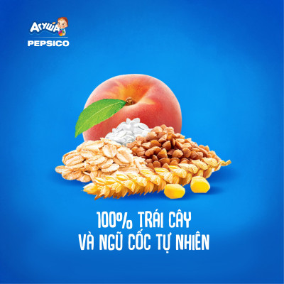 Combo 20 hộp Sữa ngày ngũ cốc vị đào Agusha 200ml/hộp