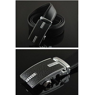 Mặt thắt lưng da nam khóa gạt cao cấp 203886