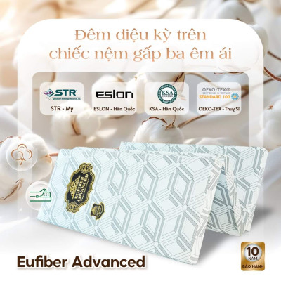 Nệm Cao Su Bông Kim Cương Eufiber Advanced