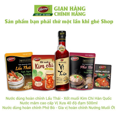 Gia Vị Nướng Muối Ớt Barona 80g ướp ngon chuẩn vị không cần nêm nếm