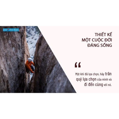 Sách Thiết Kế Một Cuộc Đời Đáng Sống - First News