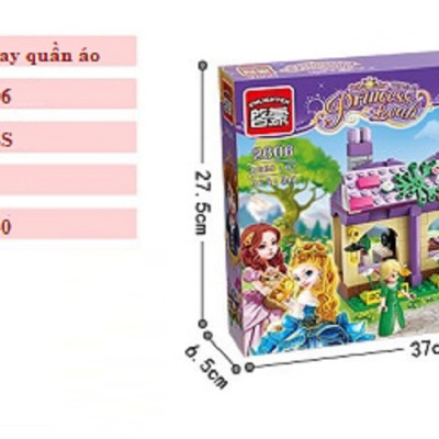 Bộ lắp ghép Enlighten Tiệm may quần áo 2606