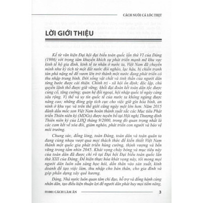 Sách - Cách Nuôi Cá Lóc Thịt - NXB Nông Nghiệp