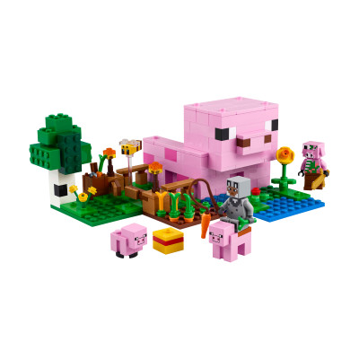 Đồ Chơi Lắp Ráp Ngôi Nhà Của Những Chú Heo Con LEGO MINECRAFT 21268 (238 Chi Tiết)