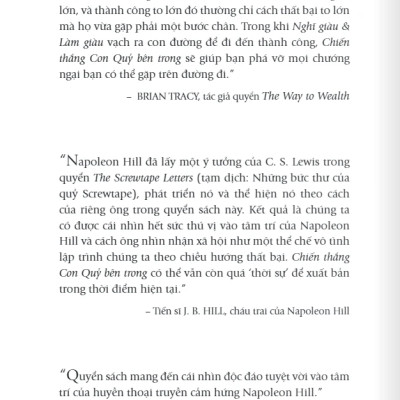 Chiến Thắng Con Quỷ Bên Trong - Bản Quyền