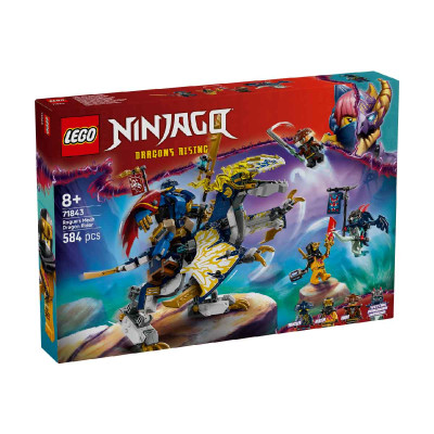 LEGO NINJAGO 71843 Đồ Chơi Lắp Ráp Rogue Và Cỗ Máy Rồng Chiến Đấu (584 chi tiết)