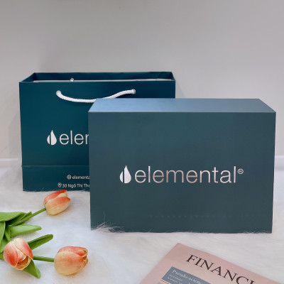 [Quà tặng cao cấp-Thương hiệu Mỹ] Bình giữ nhiệt Elemental cao cấp, set quà Tinh Khôi,quà tặng ý nghĩa tặng người thân