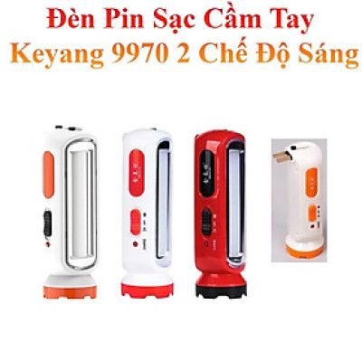 Đèn Pin Sạc Cầm Tay Keyang 9970 2 Chế Độ Siêu Sáng