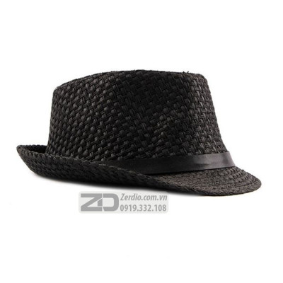 Mũ phớt, Nón cao bồi Fedora đan, thắt da cực chất cho nam và nữ