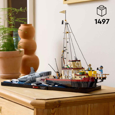 Đồ Chơi Lắp Ráp Hàm Cá Mập LEGO IDEAS 21350