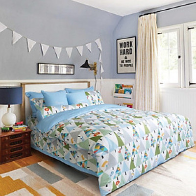 Bộ ga chun chần Everon EPM22071 ( 01 Ga chun chần + 02 Vỏ gối 45x65)