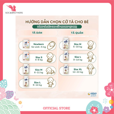 Bỉm dán cao cấp Moony Natural Organic size L38 -1905