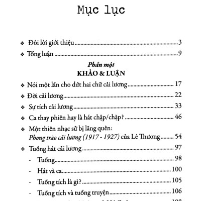 Tuồng Hát Cải Lương - Khảo & Luận - 10 Năm Bổn Tuồng Đề Yếu (1922-1931)