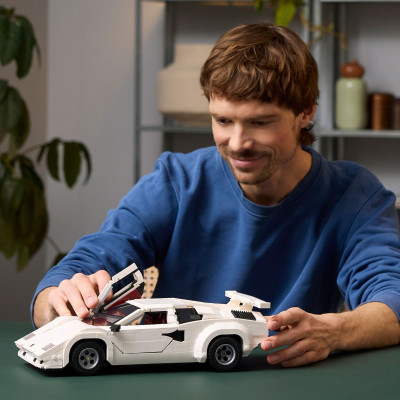 LEGO ICONS 10337 Đồ Chơi Lắp Ráp Lamborghini Countach 5000 Quattrovalvole (1506 chi tiết)