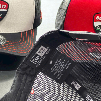 Nón kết, mũ lưỡi trai Ducati vải kaki phối lưới form chuẩn thời trang đường phố