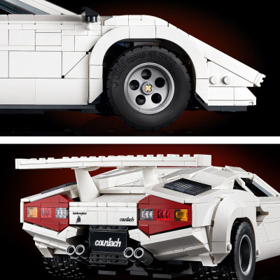 LEGO ICONS 10337 Đồ Chơi Lắp Ráp Lamborghini Countach 5000 Quattrovalvole (1506 chi tiết)