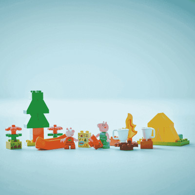 LEGO DUPLO 10452 Đồ Chơi Lắp Ráp Chuyến Đi Cắm Trại (32 chi tiết)