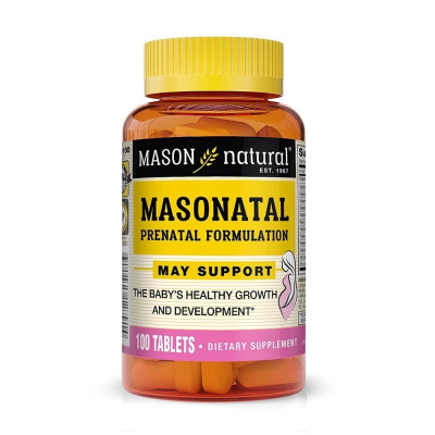 Vitamin Tổng Hợp Cho Bà Bầu Mason Natural Masonatal Prenatal Formulation 100 Viên/Hộp