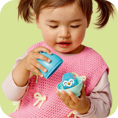 LEGO DUPLO 10440 Đồ Chơi Lắp Cây Cân Bằng Và Xếp Chồng (27 Chi Tiết)