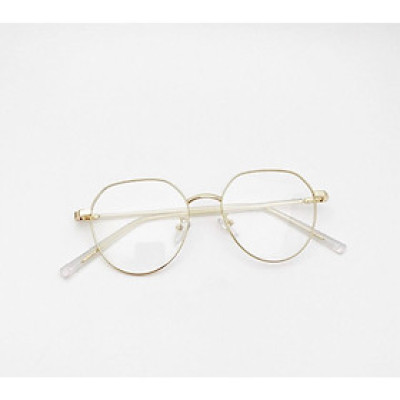 Gọng kính cận, Kính giả cận vintage Kim loại ulzzang cao cấp cho nam và nữ 