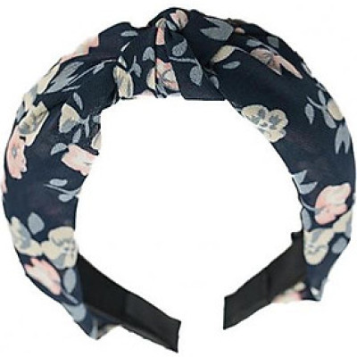 Bờm cài tóc turban nữ BN13 bản to hoa nhí