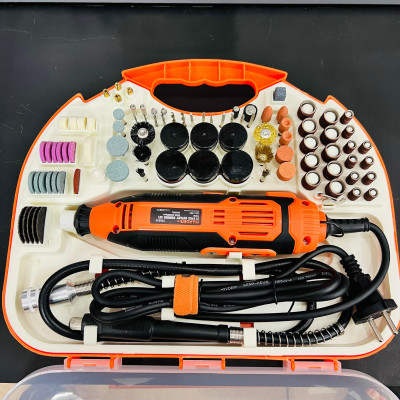 Bộ Máy Khoan Mài khuôn Khắc mini Đa Năng 211 chi tiết 6 tốc độ