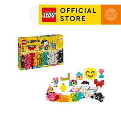 LEGO CLASSIC 11042 Đồ Chơi Lắp Ráp Bộ Gạch Chi Tiết Chủ Đề Hạnh Phúc (680 chi tiết)
