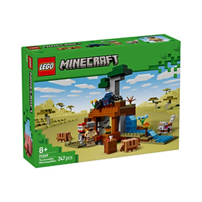 Đồ Chơi Lắp Ráp Chuyến Thám Hiểm Mỏ Nhím Biển LEGO MINECRAFT 21269 (247 chi tiết)