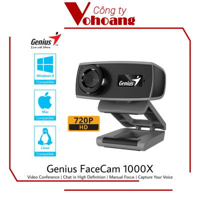 Webcam Genius 1000x - Hàng Chính Hãng