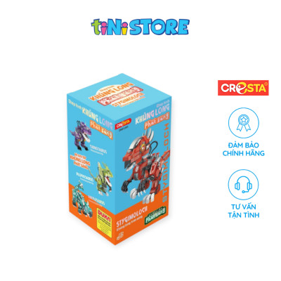 Đồ Chơi Ghép Hình Khủng Long Phát Sáng - Khủng Long Trán Sừng DK81285