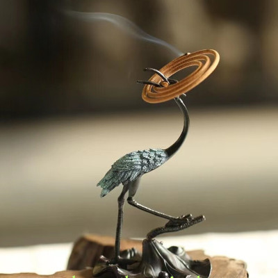 HồngHạc Đốt Trầm Hương + Tặng 20 nụ trầm|phongthuygiaphat