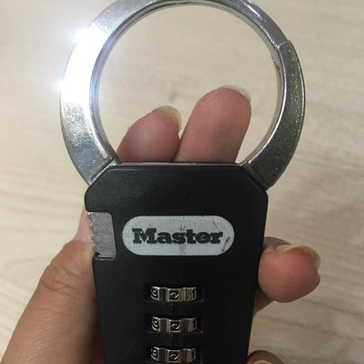 Khóa số Master Lock 1550 DCOL nhiều màu - khóa vali hành lý