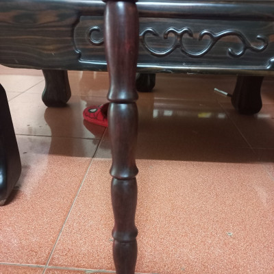 Gậy batong dành cho người già bằng gỗ trắc đỏ đen 