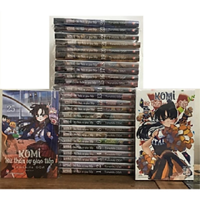 Sách - Komi - Nữ thần sợ giao tiếp (combo 25 tập)