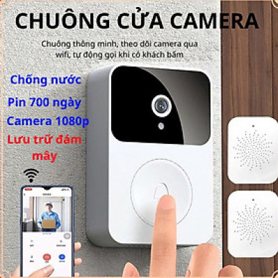 Camera Chuôjng Cửa Tự Động Z30 Trải Nghiệm Thông Minh:  - Gọi Video Báo Hình Ảnh và Tín Hiệu Điện Thoại, Độ An Toàn Tuyệt Vời, ĐÈN TRANG TRÍ 