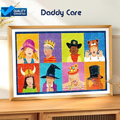 Đồ chơi xếp hình Mideer Artist Puzzle Children of the World 84PCS, đồ chơi trí tuệ cho bé