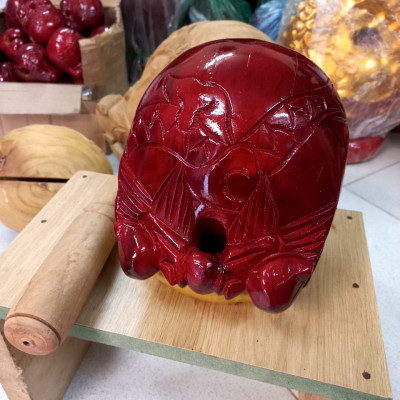 Mõ tụng kinh niệm phật ,bằng gỗ mít cao cấp kt 12cm