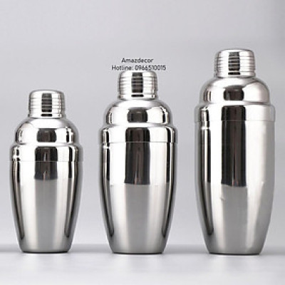 Bình Lắc Inox Dày 350cc / 550 cc 750cc - Pha Chế Cocktail , Trà Sữa