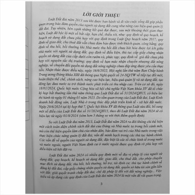 Sách Bình Luận Khoa Học Luật Đất Đai 2024 – TS. Bùi Đức Hiển – TS. Trần Văn Biên (V2484D)