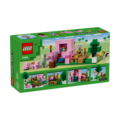 Đồ Chơi Lắp Ráp Ngôi Nhà Của Những Chú Heo Con LEGO MINECRAFT 21268 (238 Chi Tiết)