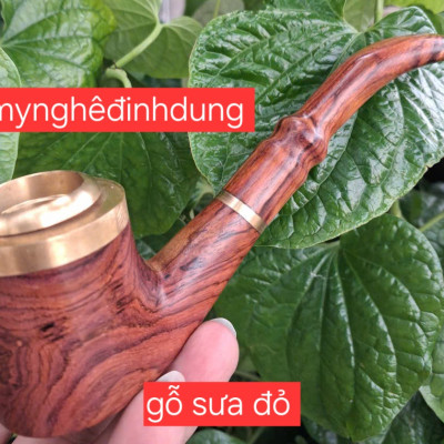 Tẩu sì gà phong cánh lịch lãm đẳng cấp bằng gỗ sưa