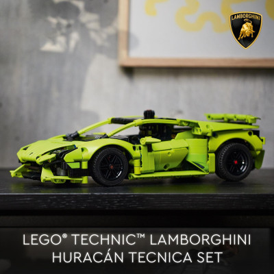 LEGO Technic 42161 Đồ chơi lắp ráp Siêu Xe Lamborghini Huracán Tecnica (806 chi tiết)