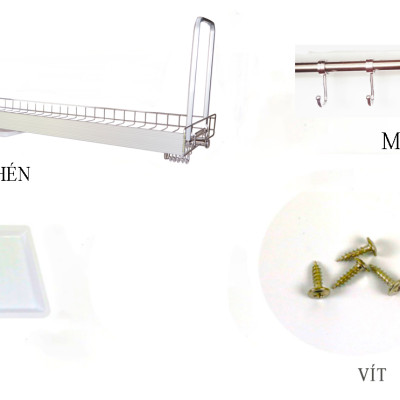 GIÁ ÚP CHÉN BÁT TREO TỦ BẾP TRÊN ALC-E 800