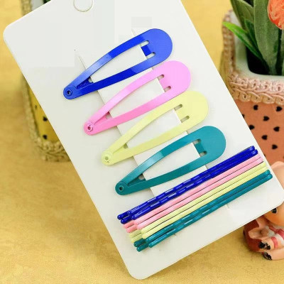 Vỉ kẹp tăm màu sắc kẹp mái dễ thương