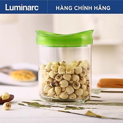 Hũ thủy tinh đựng thực phẩm Luminarc Storit 800ml - H2100, nắp kín, chống bám màu, bám mùi