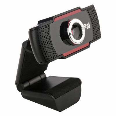 Webcam HXSJ S4 HD 1080P USB3.0 2.0 Có Thể Điều Chỉnh 360° Kèm Mic Cho Cuộc Gọi Video - Hàng Chính Hãng