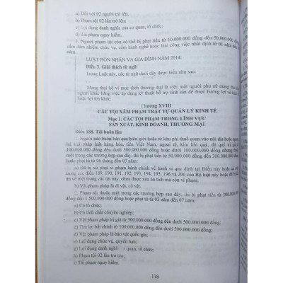 Bộ sách Chỉ dẫn áp dụng Bộ luật dân sự 2015 và Chỉ dẫn áp dụng Bộ luật hình sự 2015 sửa đổi bổ sung 2017