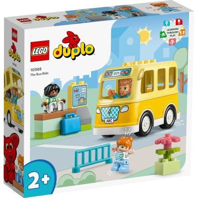 LEGO DUPLO 10988 Đồ chơi lắp ráp Xe buýt di động (16 chi tiết)